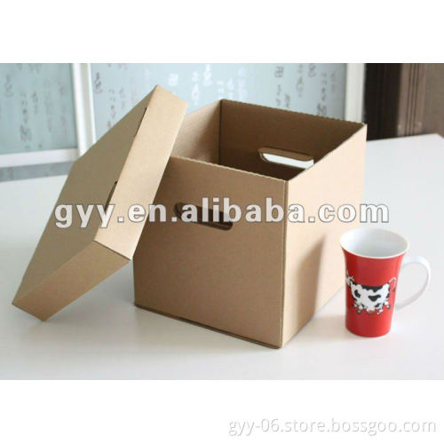 Brown Kraft Newspaper Packaging Box